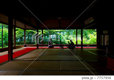 宝泉院の額縁庭園 7757956
