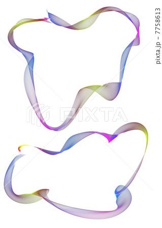 abstract ribbon frames 7758613