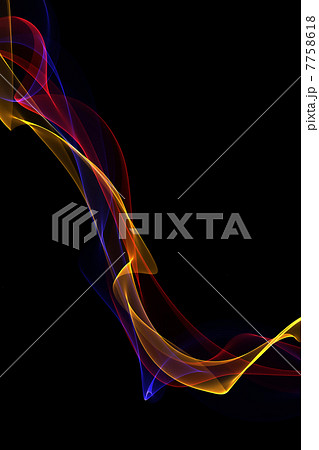 abstract ribbon waves 7758618