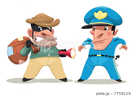 Thief and guard. 7759119