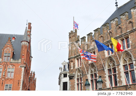 街並み　ブルージュ 7762940