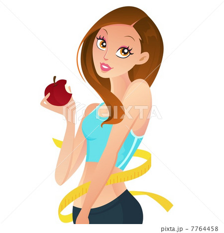 Pretty girl on diet Pretty girl on diet 7764458