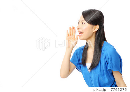 呼びかける女の子 呼びかける女の子 7765276