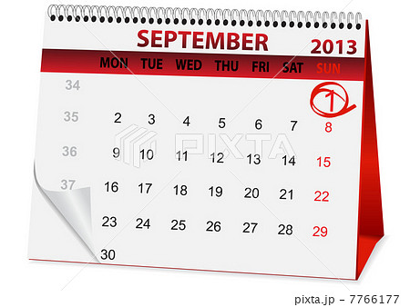 icon calendar for September 1 7766177