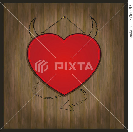 vector blackboard heart Valentine love red  7766292