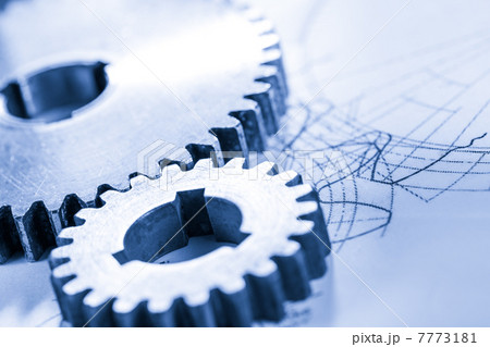 Steel cogwheels in connection on drawing Steel cogwheels in connection on drawing 7773181