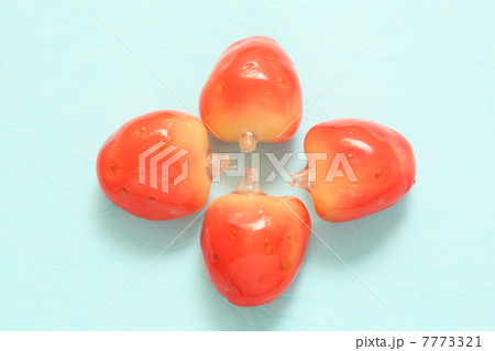 ルークチュップ 赤色 スイーツ タイ王国 ルークチュップ 赤色 スイーツ タイ王国 7773321