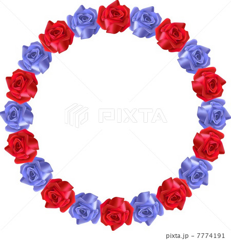 バラのリース 7774191