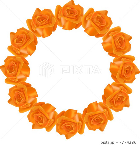 バラのリース 7774236