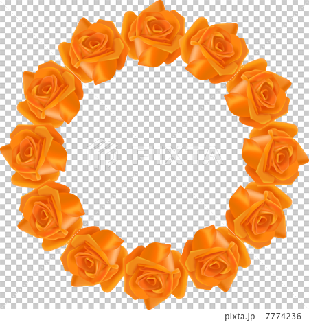 バラのリース 7774236