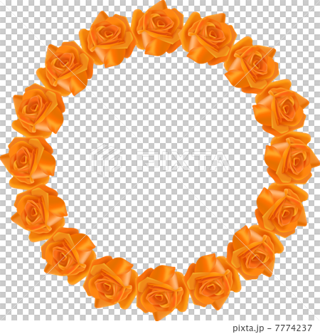 バラのリース 7774237