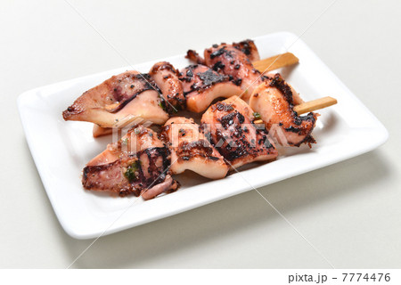 イカの塩焼き イカの塩焼き 7774476