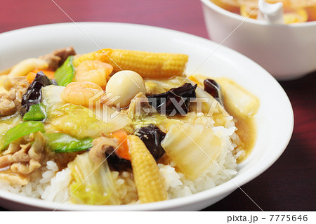 中華丼のアップ 7775646