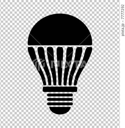 LED電球のマーク 7777292
