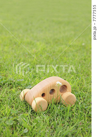 芝生とクルマの模型 芝生とクルマの模型 7777555