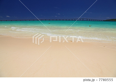 前浜ビーチと来間大橋 前浜ビーチと来間大橋 7780555