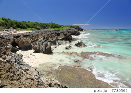 来間島のビーチ 来間島のビーチ 7780562