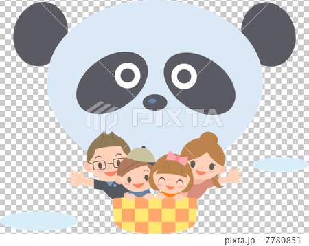 パンダ気球ファミリー パンダ気球ファミリー 7780851