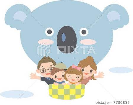 コアラ気球ファミリー コアラ気球ファミリー 7780852