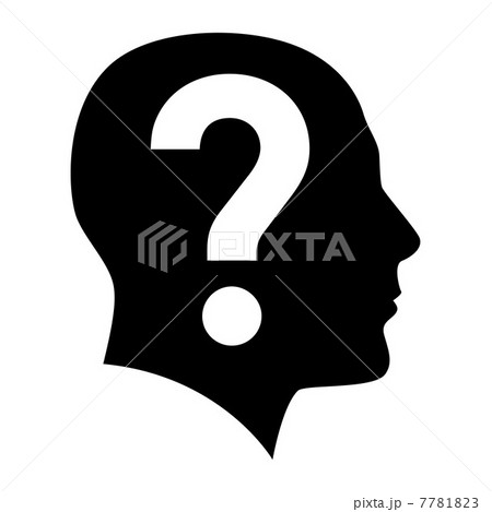 Human face with question mark Human face with question mark 7781823
