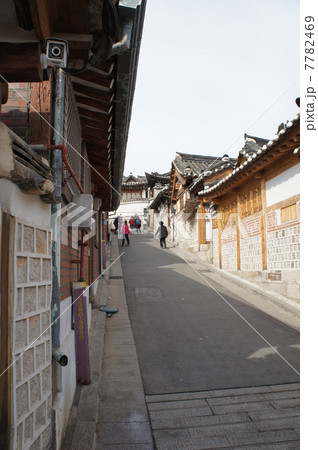 韓国　ソウル　北村韓屋村 7782469