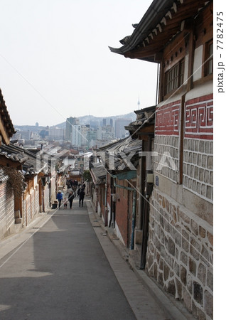 韓国 ソウル 北村韓屋村 韓国 ソウル 北村韓屋村 7782475