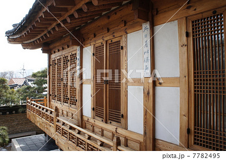 韓国 ソウル 北村韓屋村 韓国 ソウル 北村韓屋村 7782495