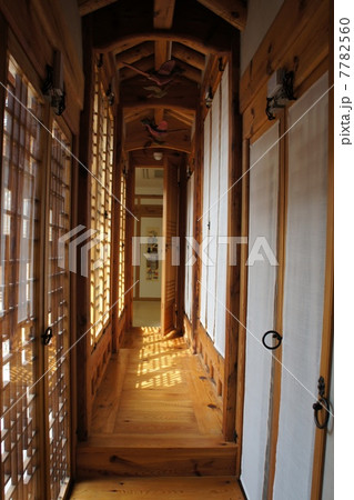 韓国　ソウル　北村韓屋村 7782560