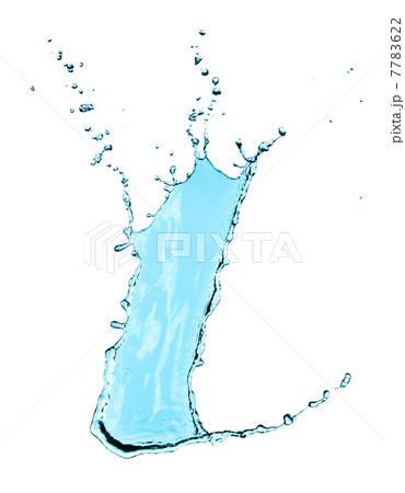 Water splash isolated Water splash isolated 7783622
