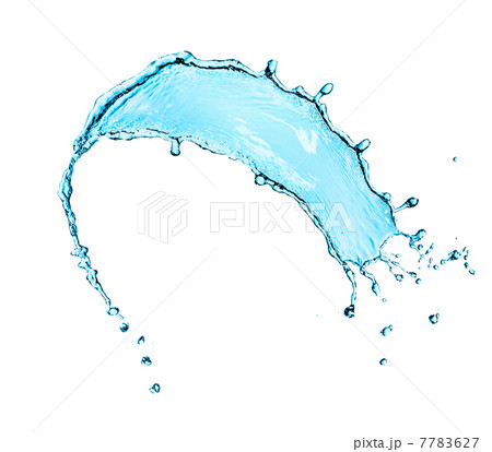 Water splash isolated 7783627
