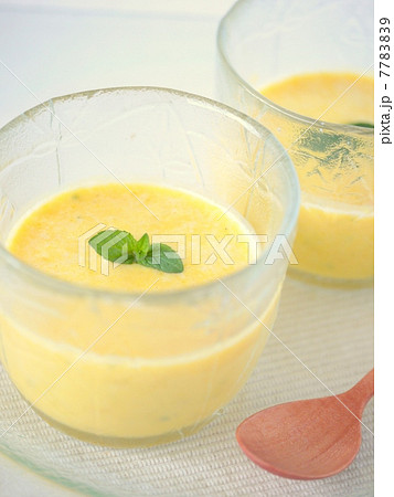 かぼちゃの冷製スープ　（縦位置） 7783839