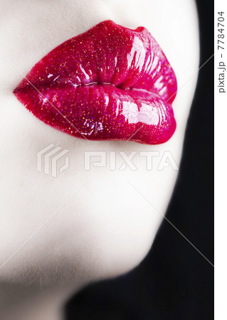 Beautiful female lips. Vertical shot. Beautiful female lips. Vertical shot. 7784704