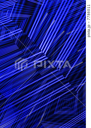 青いラインの画像 7786011