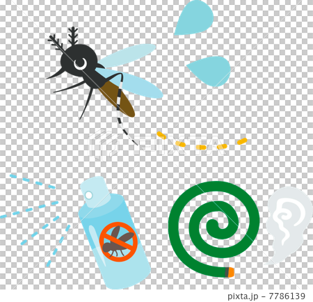 Insect repellent spray and mosquito coil 7786139