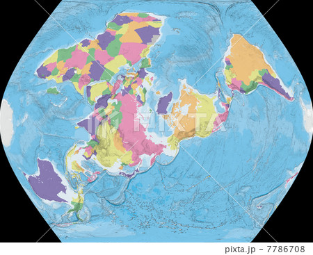 世界全図 7786708
