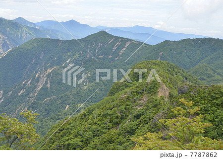 庚申山へ続く尾根 7787862