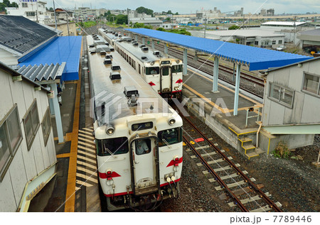 鉄道・八戸線　鮫駅　JR東日本 7789446