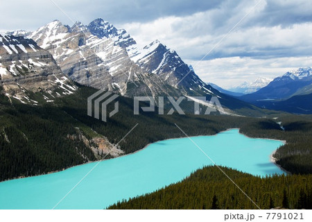カナディアン・ロッキー　ペイトー湖 7791021