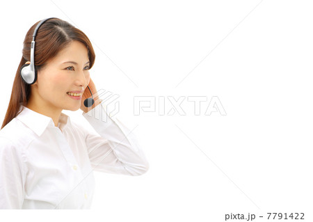 ヘッドセット・女性 7791422