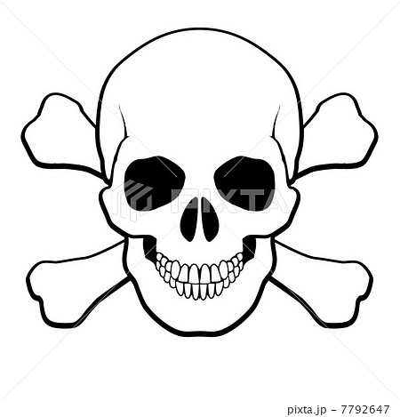 Skull and crossbones 7792647
