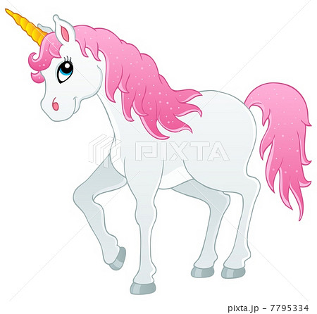 Fairy Tale Unicorn Theme Image 1のイラスト素材