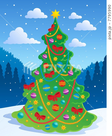 Christmas tree theme 3 7795990