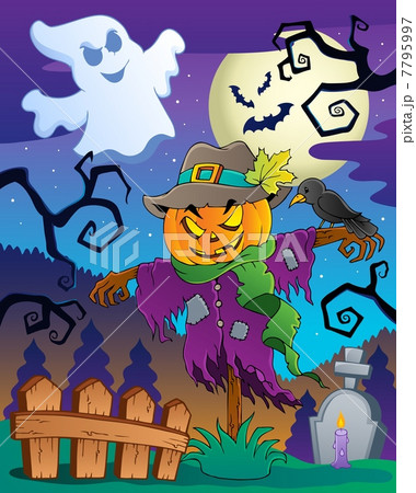 Halloween scarecrow theme image 2 7795997