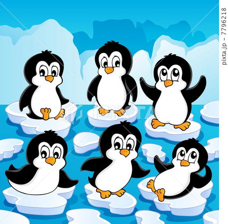 Winter theme with penguins 1 Winter theme with penguins 1 7796218