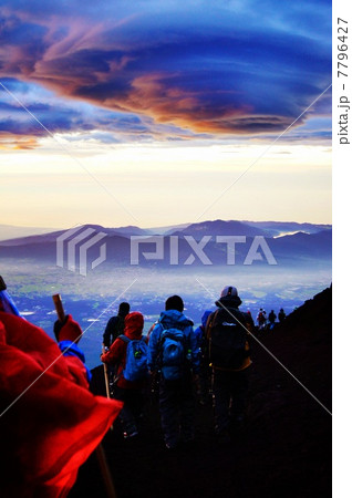 富士山頂 7796427