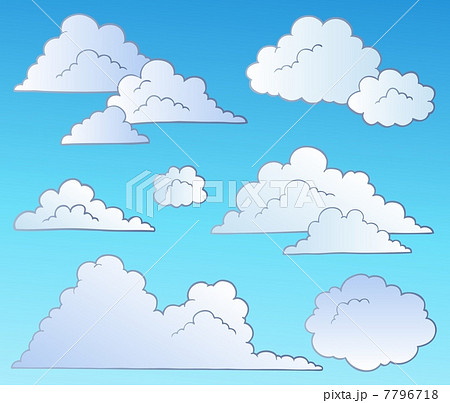 Cartoon clouds collection Cartoon clouds collection 7796718