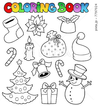 Coloring book Christmas images 1 Coloring book Christmas images 1 7797024