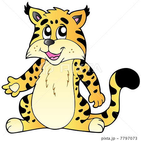 Cartoon Lynxのイラスト素材
