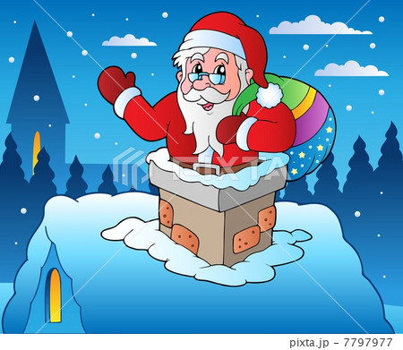 Winter scene with Christmas theme 4 Winter scene with Christmas theme 4 7797977