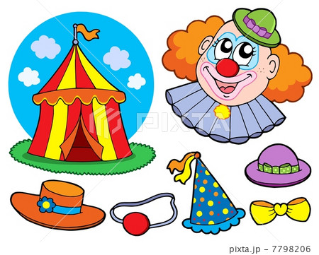 Circus clown collection 7798206